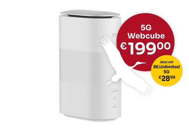 ZTE 5G-Webcube um nur €199,00
