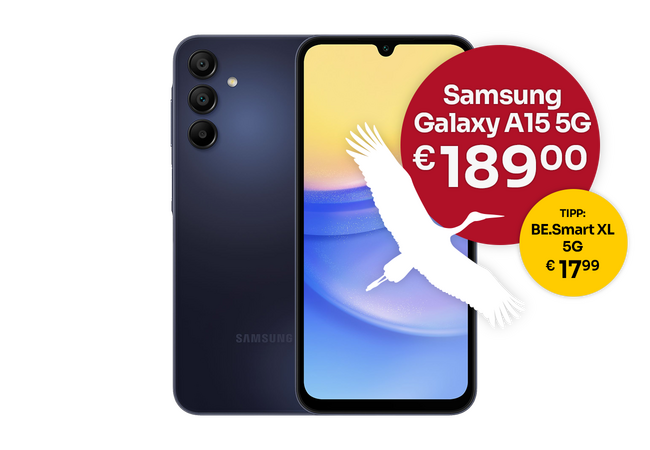 Samsung Galaxy A15 5G um nur €189,00